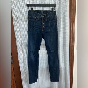 J. Crew Dark Blue Skinny Jeans